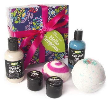 Lush Wrapped Gifts