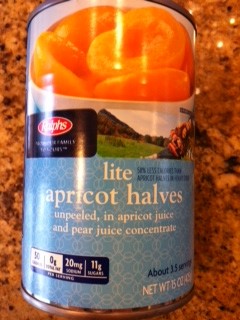 Apricot Halves, Unpeeled in Apricot Juice