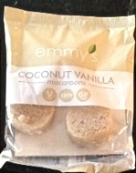 Emmy's Coconut Vanilla Macaroons