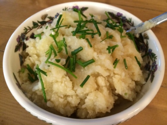 Mashed Cauliflower-Potatoes: CauliPots