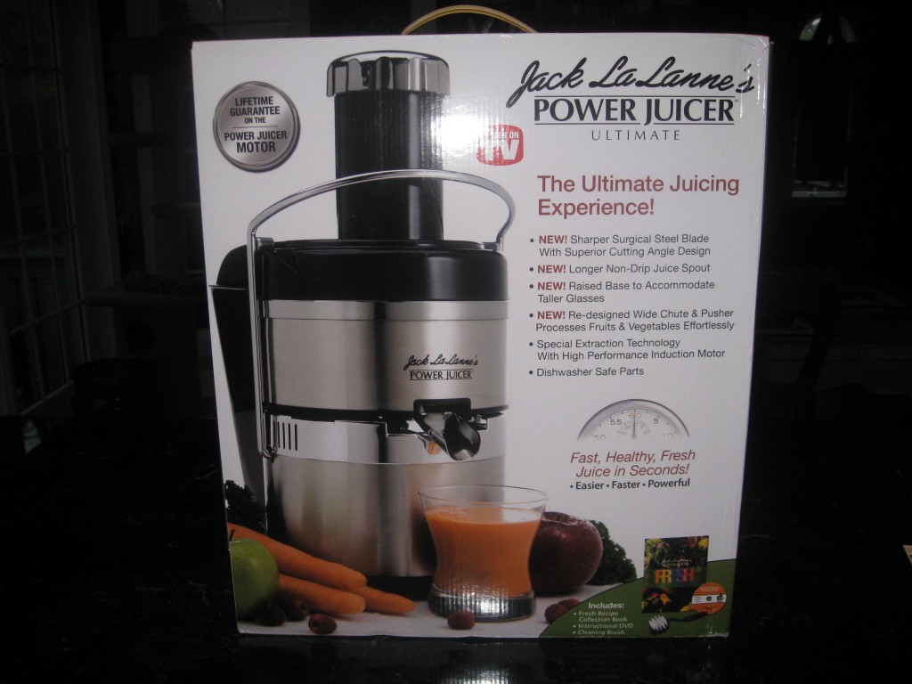 Jack LaLanne's Power Juicer And Two Simple Juice Recipes