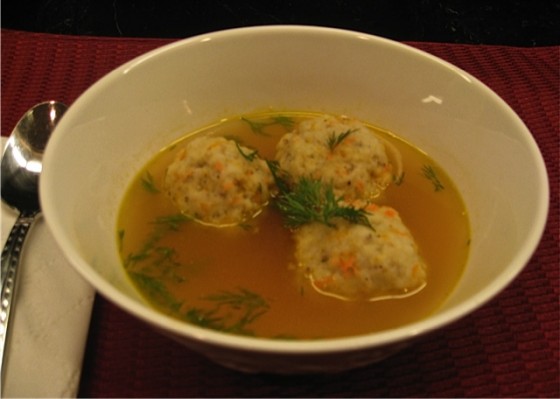 Vegan Matzoh Ball Soup