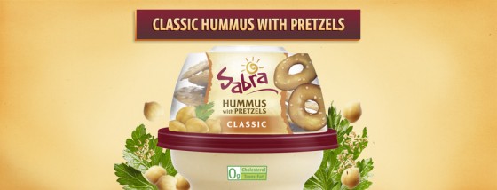 Sabra Single-Serve Hummus With Pretzels