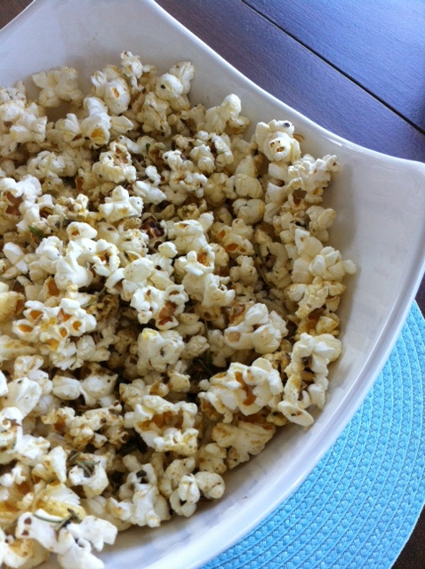 Focaccia-Flavored Popcorn