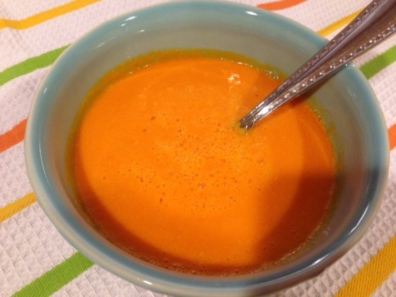 Vitamix "Coconutty" Carrot Ginger Soup