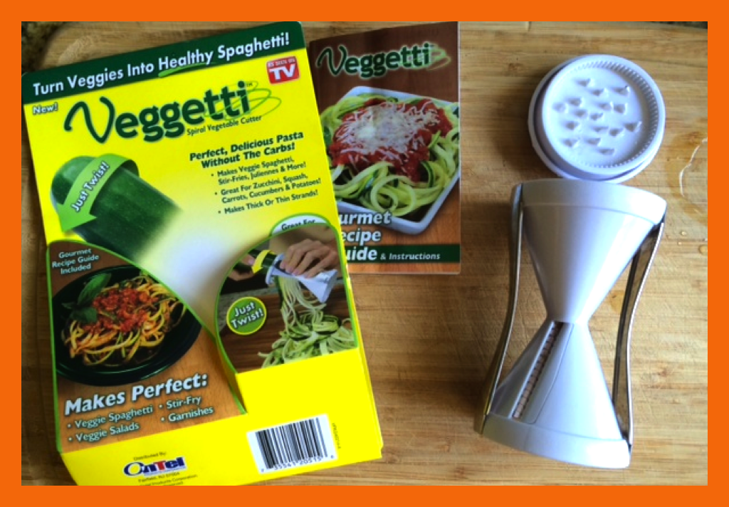 Veggetti Spiral Vegetable Slicer, Makes Veggie Pasta 